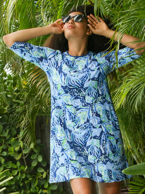 WIDE SLEEVE GATHERED DRESS QUEEN ATLANTIS main image 0