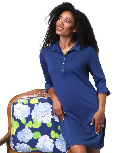 Women's Active 3/4 Sleeve Dresses | SPF 50 & Polo | AnaClare Women's Active 3/4 Sleeve Dresses | SPF 50 & Polo | AnaClare