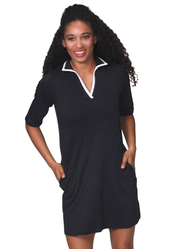 Lucy Swing Dress Black