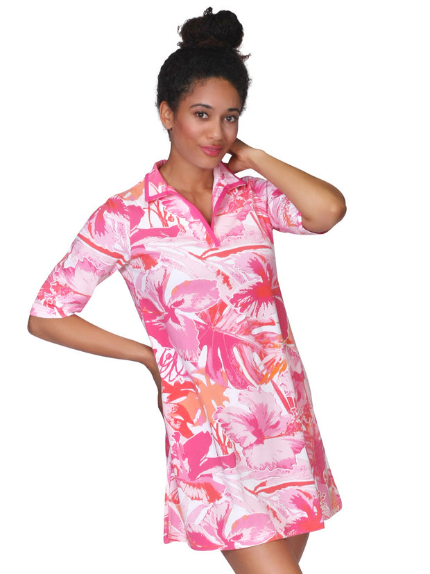 Lucy Swing Dress Tropics