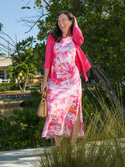 Emilee Maxi Shift Dress Tropics