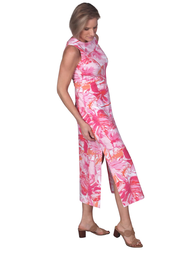 Emilee Maxi Shift Dress Tropics