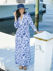 Ellie Maxi Dress with Lace trim Moorea