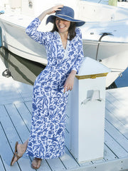 Ellie Maxi Dress with Lace trim Moorea