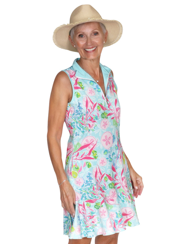 Jackie Swing Dress Oceanus