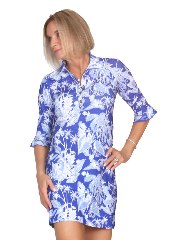 Marin Flounce Polo Dress Dolly