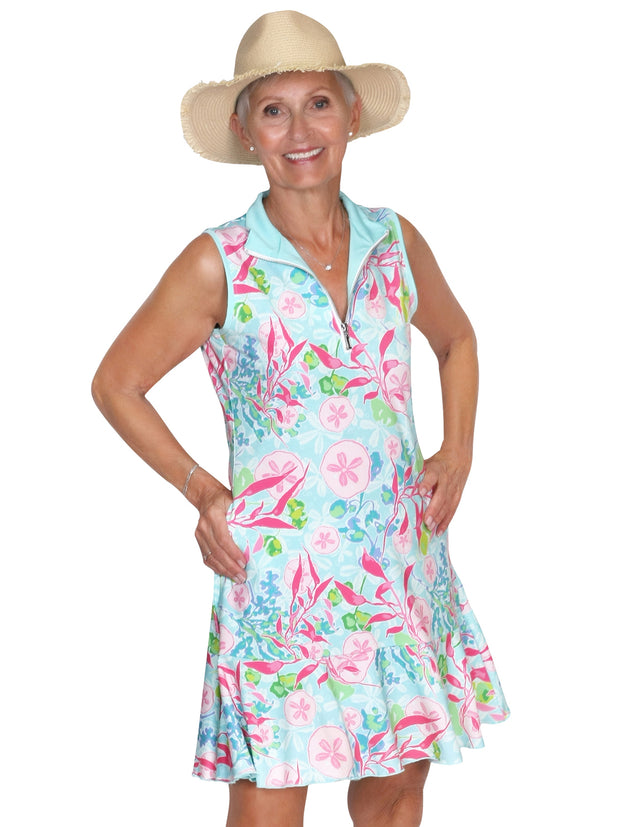 Jackie Swing Dress Oceanus