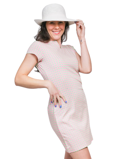 AnaClare Short Sleeve Dresses | Women's Printed Cotton Dress AnaClare Short Sleeve Dresses | Women's Printed Cotton Dress