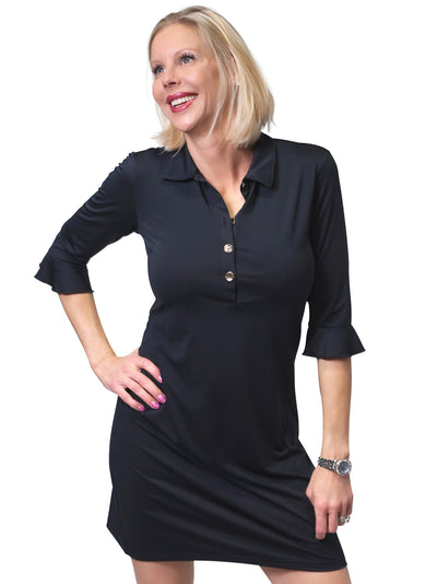 Women's Active 3/4 Sleeve Dresses | SPF 50 & Polo | AnaClare Women's Active 3/4 Sleeve Dresses | SPF 50 & Polo | AnaClare