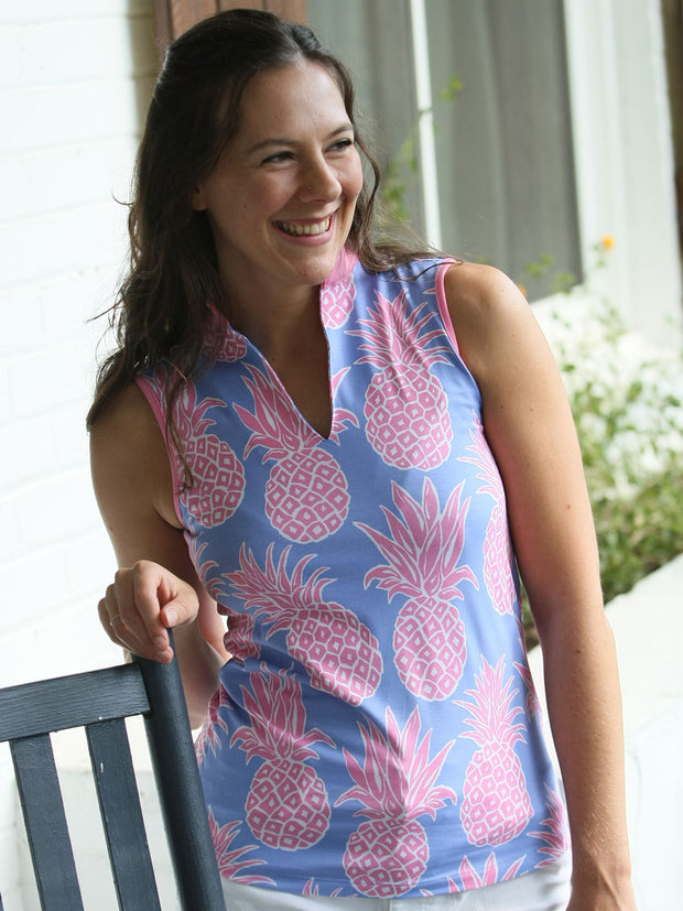Hadley Printed Sleeveless Top
